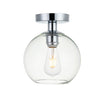 Elegant Lighting One Light Flush Mount