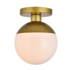Elegant Lighting One Light Flush Mount
