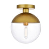Elegant Lighting One Light Flush Mount