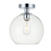 Elegant Lighting One Light Flush Mount