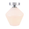 Elegant Lighting One Light Flush Mount