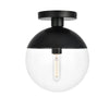 Elegant Lighting One Light Flush Mount
