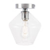 Elegant Lighting One Light Flush Mount