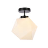 Elegant Lighting One Light Flush Mount