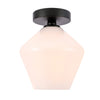Elegant Lighting One Light Flush Mount