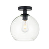 Elegant Lighting One Light Flush Mount
