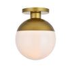 Elegant Lighting One Light Flush Mount