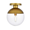 Elegant Lighting One Light Flush Mount