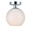 Elegant Lighting One Light Flush Mount