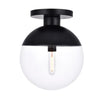 Elegant Lighting One Light Flush Mount
