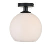 Elegant Lighting One Light Flush Mount