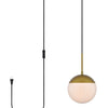 Elegant Lighting One Light Plug in Pendant