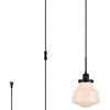Elegant Lighting One Light Plug in Pendant