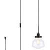 Elegant Lighting One Light Plug in Pendant