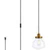 Elegant Lighting One Light Plug in Pendant