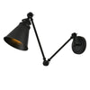 Elegant Lighting One Light Swing Arm Wall Sconce