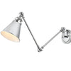 Elegant Lighting One Light Swing Arm Wall Sconce