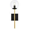 Elegant Lighting One Light Wall Sconce