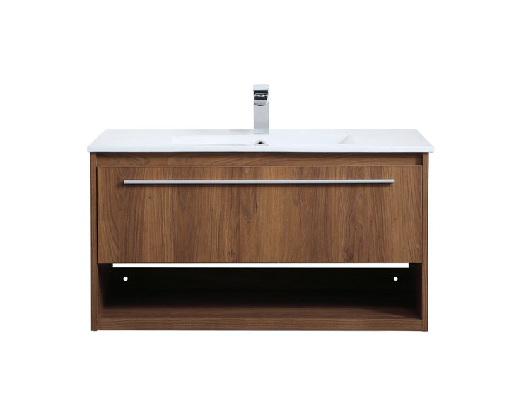 Elegant Lighting Single Bathroom Floating Vanity