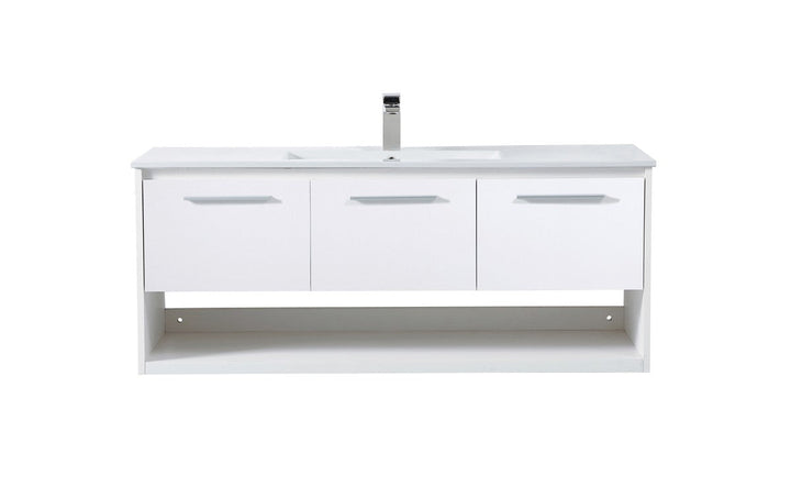 Elegant Lighting Single Bathroom Floating Vanity