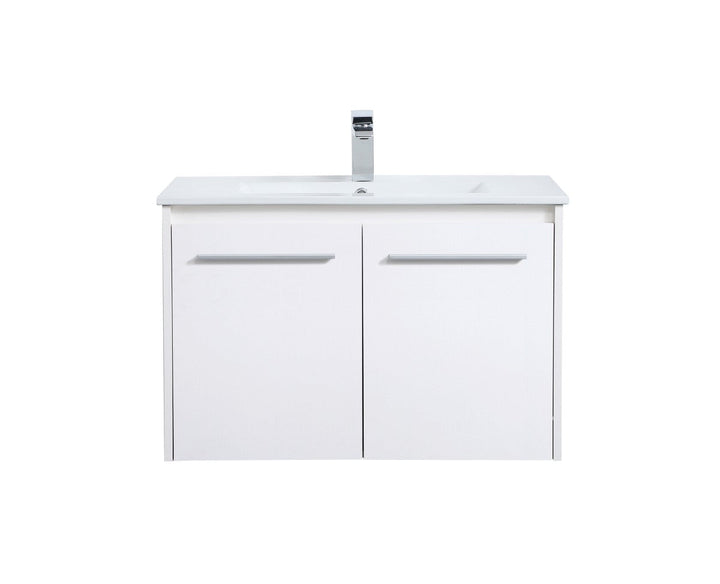 Elegant Lighting Single Bathroom Floating Vanity
