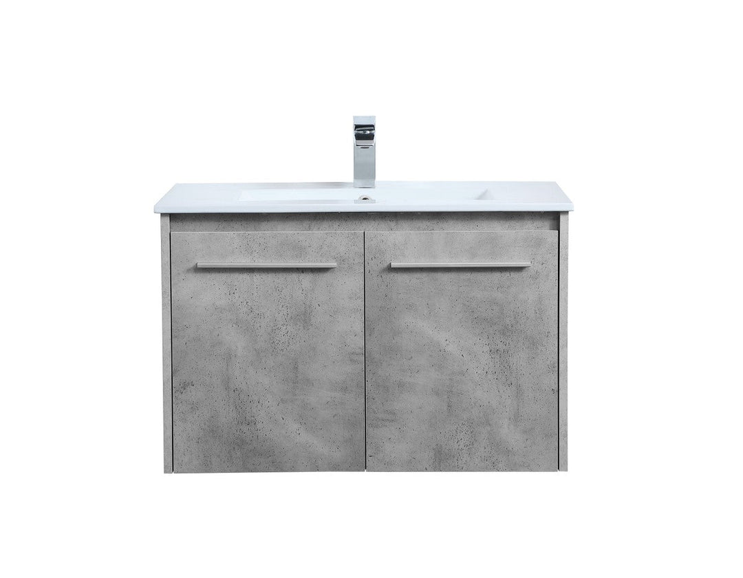 Elegant Lighting Single Bathroom Floating Vanity