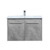 Elegant Lighting Single Bathroom Floating Vanity