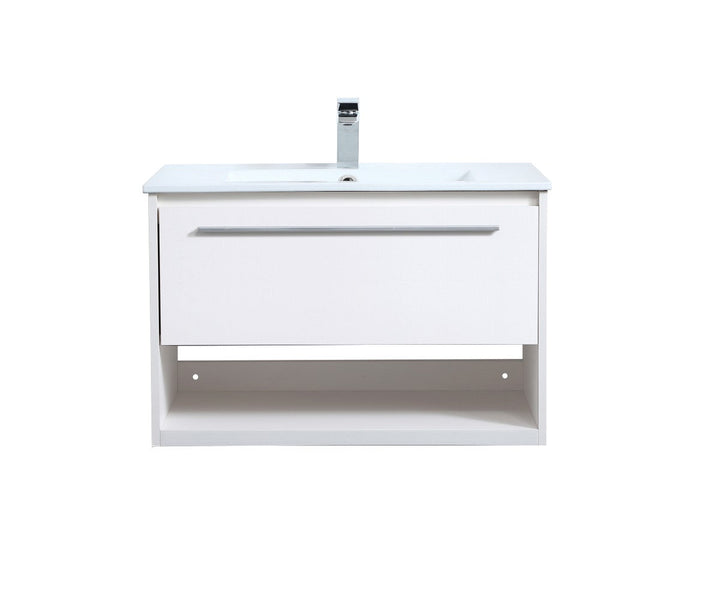 Elegant Lighting Single Bathroom Floating Vanity
