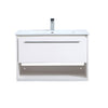 Elegant Lighting Single Bathroom Floating Vanity