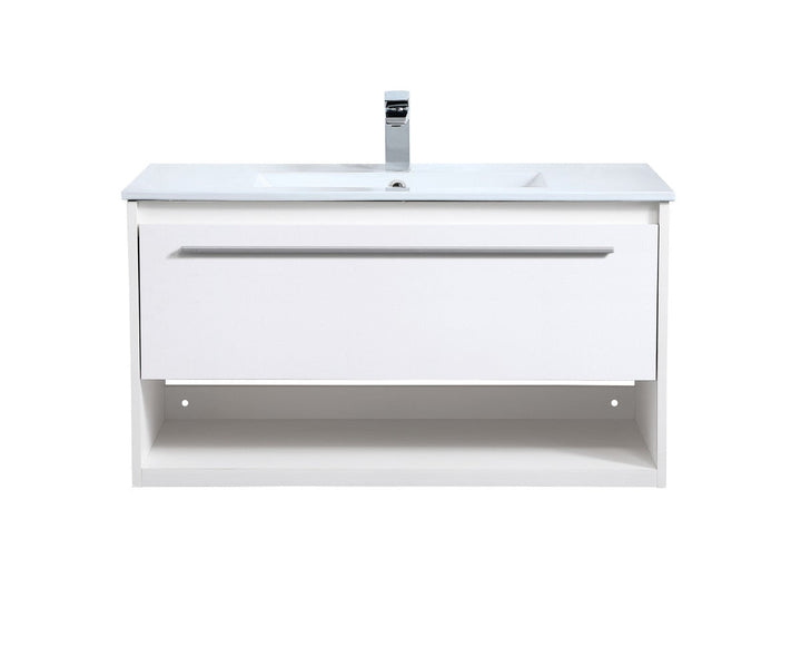 Elegant Lighting Single Bathroom Floating Vanity