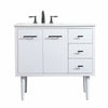 Elegant Lighting Single Bathroom Vanity