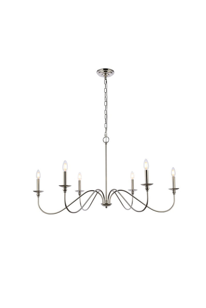 Elegant Lighting Six Light Chandelier