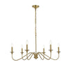 Elegant Lighting Six Light Chandelier