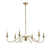 Elegant Lighting Six Light Chandelier