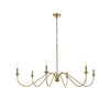 Elegant Lighting Six Light Chandelier