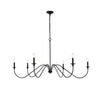 Elegant Lighting Six Light Chandelier