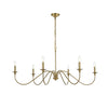 Elegant Lighting Six Light Chandelier