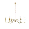 Elegant Lighting Six Light Chandelier