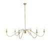 Elegant Lighting Six Light Chandelier