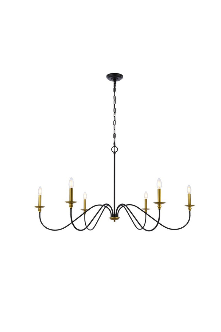 Elegant Lighting Six Light Chandelier