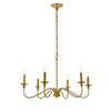 Elegant Lighting Six Light Chandelier