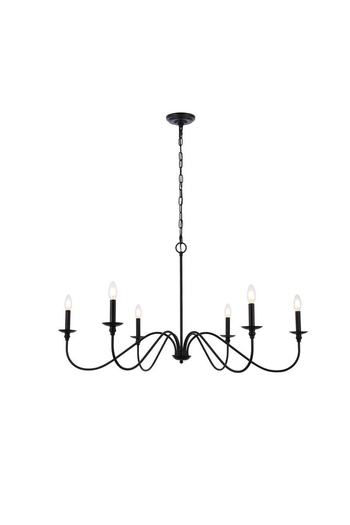 Elegant Lighting Six Light Chandelier