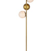 Elegant Lighting Three Light Floor Lamp
