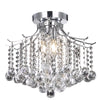 Elegant Lighting Three Light Flush Mount