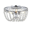 Elegant Lighting Three Light Flush Mount