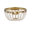 Elegant Lighting Three Light Flush Mount