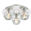 Elegant Lighting Three Light Flush Mount