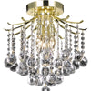 Elegant Lighting Three Light Flush Mount