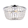 Elegant Lighting Three Light Flush Mount