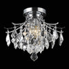 Elegant Lighting Three Light Flush Mount